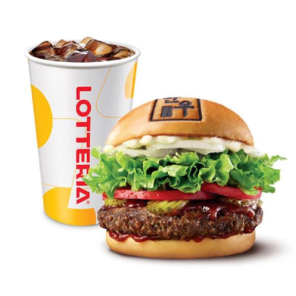 Korean Beef Bulgogi Burger Combo product image