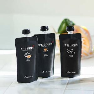 Take Care of Your Health - Doosondream Porridge 3 Types 15pcs (Black Bean 5 + Pumpkin 5 + Chicken 5) product image