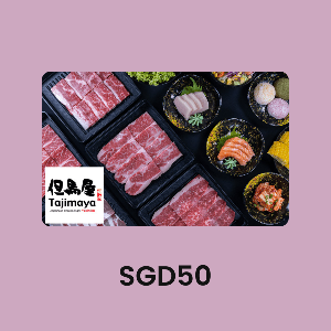 Tajimaya Yakiniku SGD50 Gift Card product image