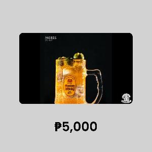 Chotto Matte ₱5,000 Gift Card product image