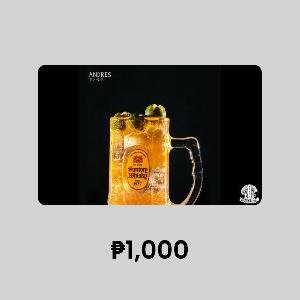 Chotto Matte ₱1,000 Gift Card product image