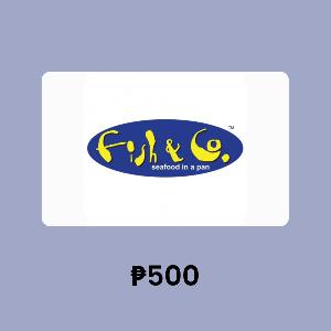 Fish & Co. ₱500 Gift Card product image