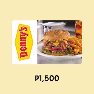 Denny's ₱1,500 Gift Card product image
