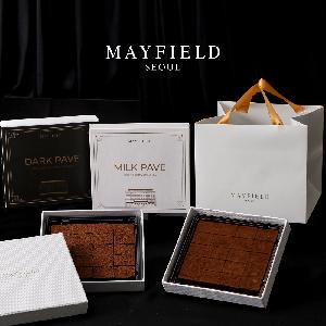 Milk & Dark Pave Chocolate Set + Includes Gift Bag product image