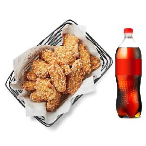 Rice Flour Fried Chicken+Coke 1.25L product image