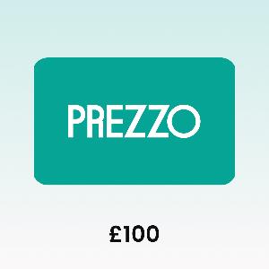 Prezzo UK £100 Gift Card product image