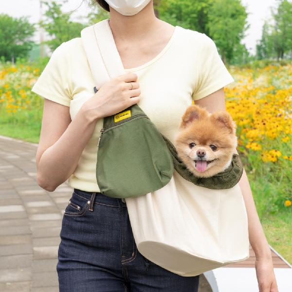 Dog Sling Backpack – Walk and Travel Carrier product image