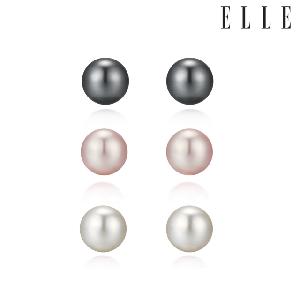 14K GF Daily Pearl Earrings ELGPEE483 White 8mm product image
