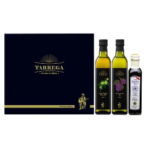 Tarrega Spain Extra Virgin Olive Oil 500ml+Grapeseed Oil 500ml+Balsamic Vinegar 250ml product image