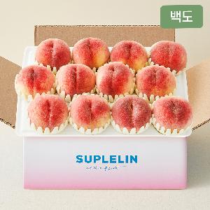Soft and Sweet House White Peaches 2kg (8–12 pcs / 2 packs) product image