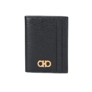 Gancini' bi-fold wallet – black product image