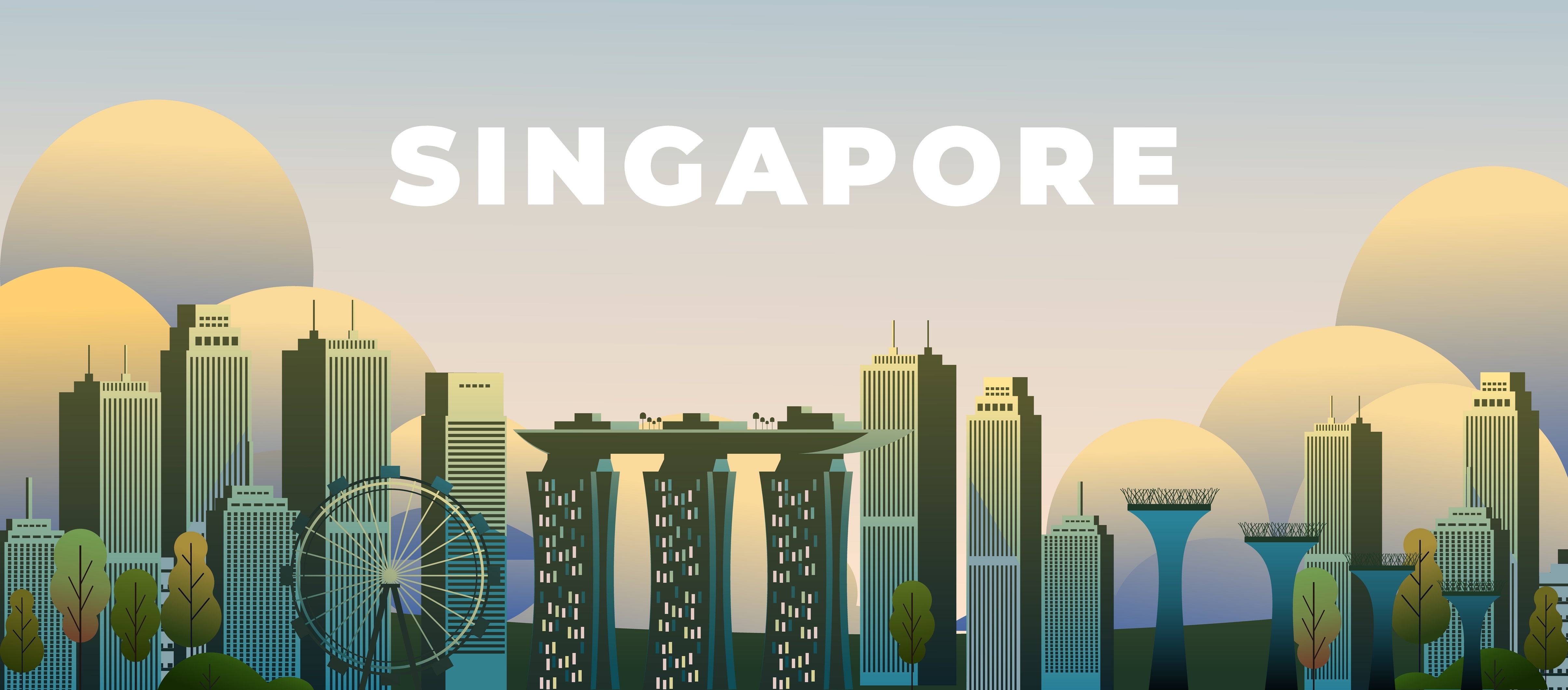 Like Singapore’s nightscape image