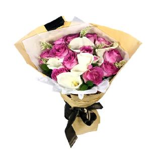 Magnificent Elegance - Lovely Pink White Bouquet item image
