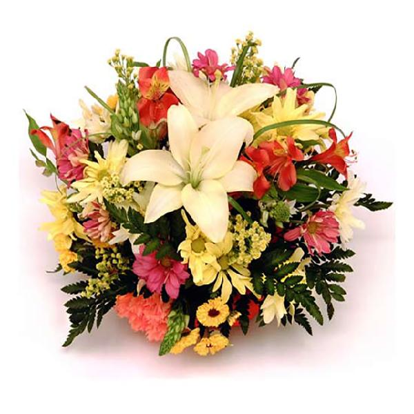 Lemon Sorbet Handtied Bouquet product image