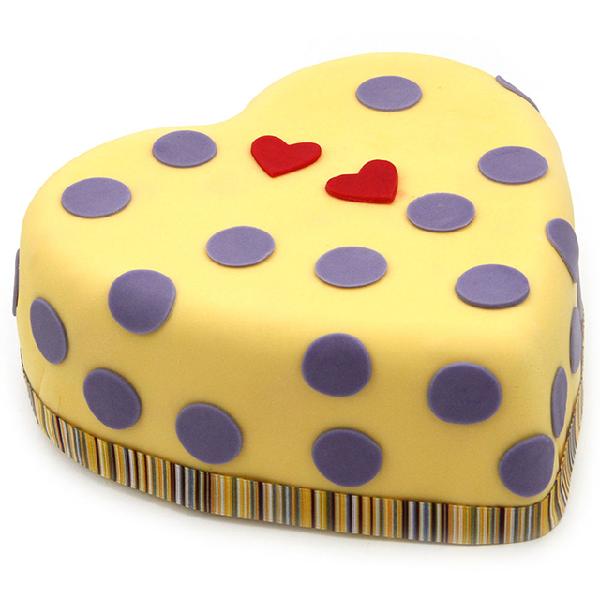 Hearts and Dots Cake item image