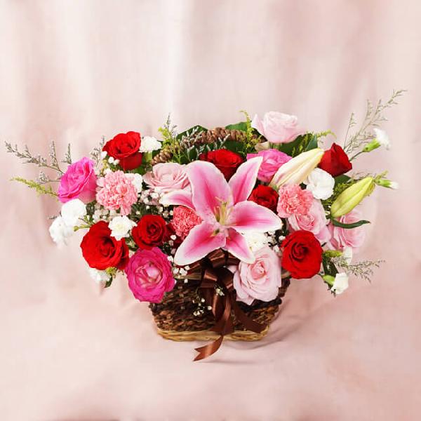 Blossoming Harmony Flower Basket item image