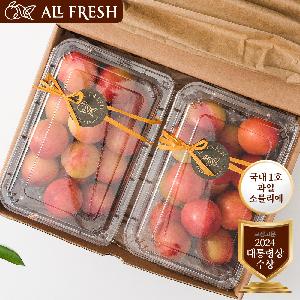 "With Complimentary Message Card" Seasonal Wacheon Plums (GAP Certified, Low-Carbon Certified) 2kg product image