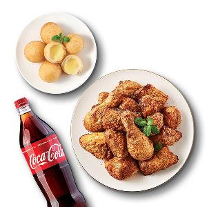 Spicy Crispy Chicken + Mozzarella Cheese Balls + Coke 1.25L item image