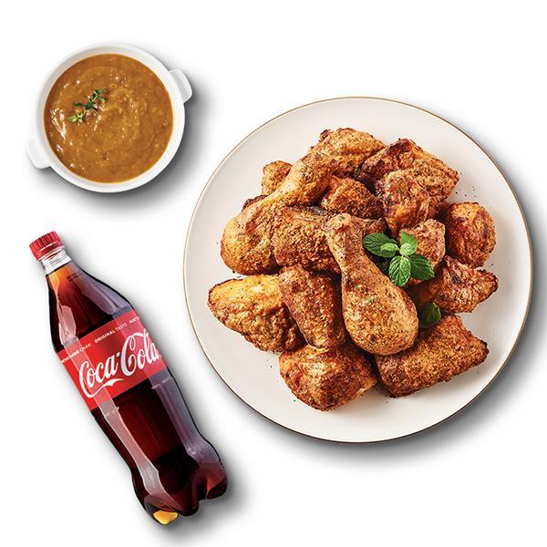 Spicy Crispy Chicken + Chicken Makhani + Coke 1.25L product image