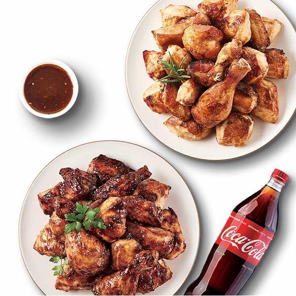 Half & Half B (Galbi King Half & Half) + Coke 1.25L product image