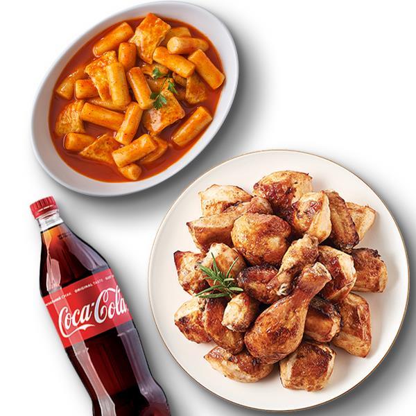 Original + Spicy Tteokbokki + Coke 1.25L product image