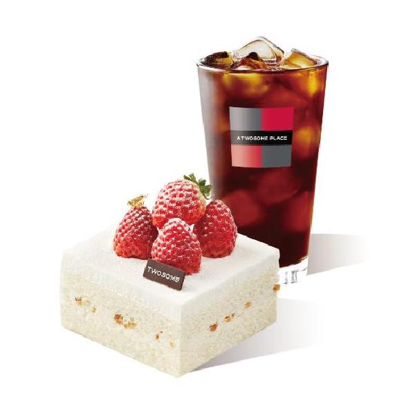 Spoonable White Strawberry Choco Fresh Cream + Americano R product image