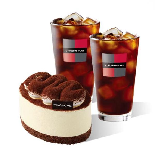 Twosome Oval Tiramisu (Petite) + 2 Americano R product image