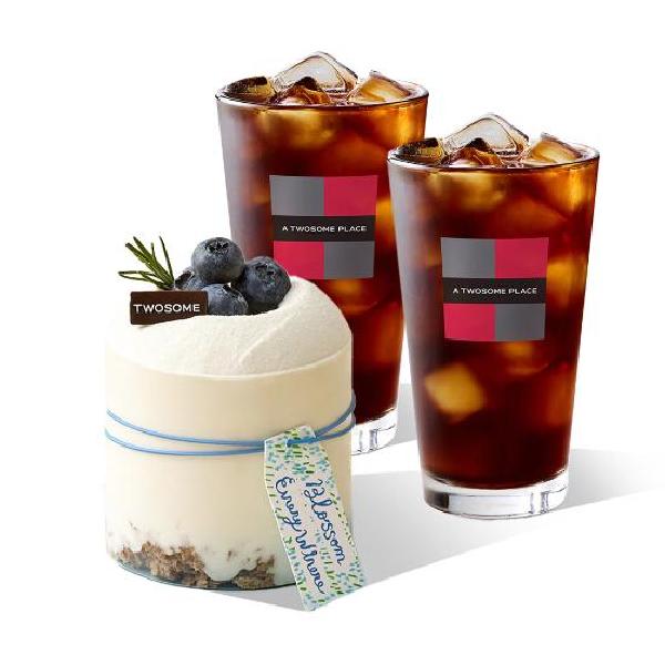 Fresh Blueberry Yogurt Fresh Cream (Petite) + 2 Americano R product image