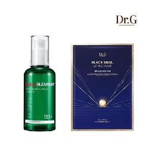 Red Blemish Clear Soothing Active Essence 80ml + Black Snail Lifting Mask High-Nutrition Firming (10 sheets) product image