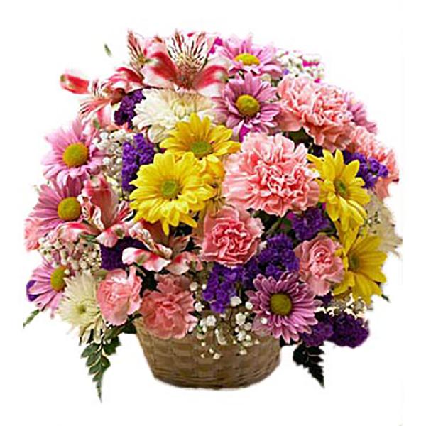 Medley Flowers Basket product image