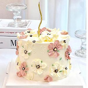 The Blooming Floral Ice Cream Birthday Cake product image
