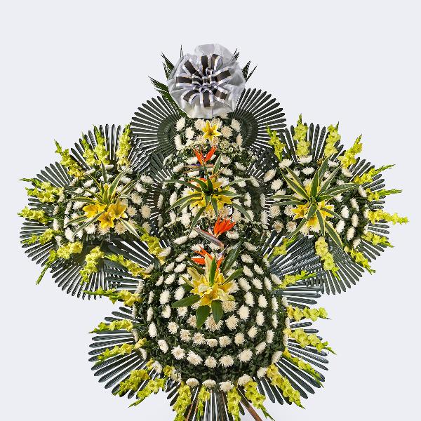 5-Tier Condolence Wreath product image