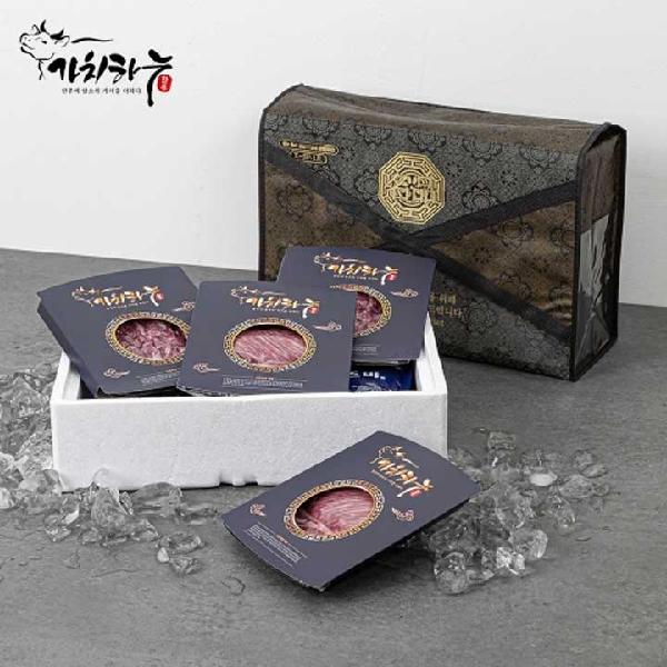 1++ Hanwoo Prime Short Rib 600g + Special Cuts 600g Gift Set 1.2kg product image
