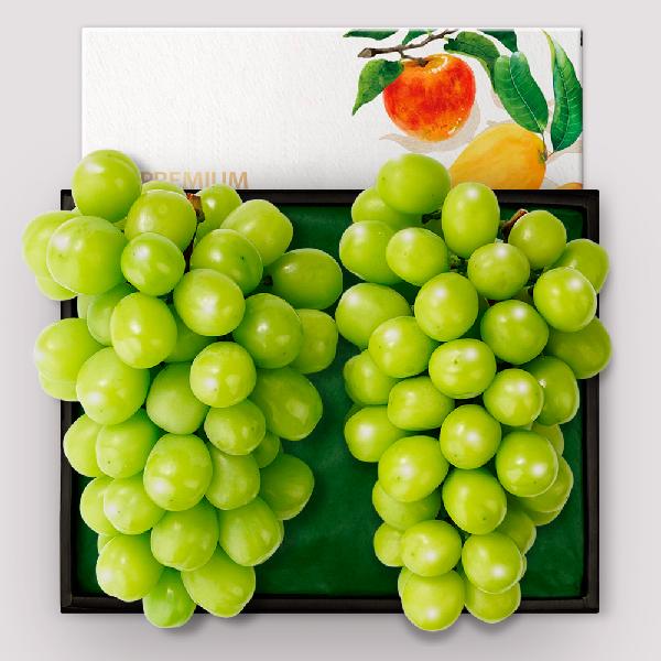 Premium Shine Muscat Gift Set [approx. 1.4kg / 2 bunches] product image