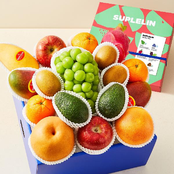 韓国スプリンりんごおまかせセット 2kg (8個入り / 品種: 紅露