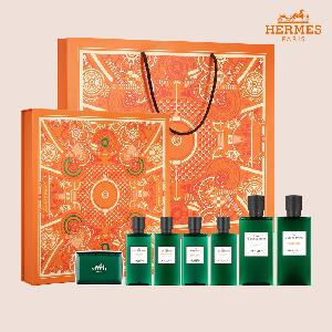 HERMES Eau d'Orange Verte ソープセット Eau d'Orange Verte Hair Special 7-Piece Set In South Korea