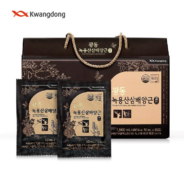 Deer Antler & Wild Ginseng Root Gold (50ml×30 packs) product image