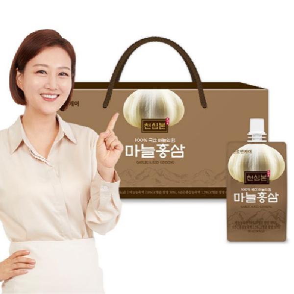 Cheonsimbon Garlic Red Ginseng (80ml×30 packs) product image