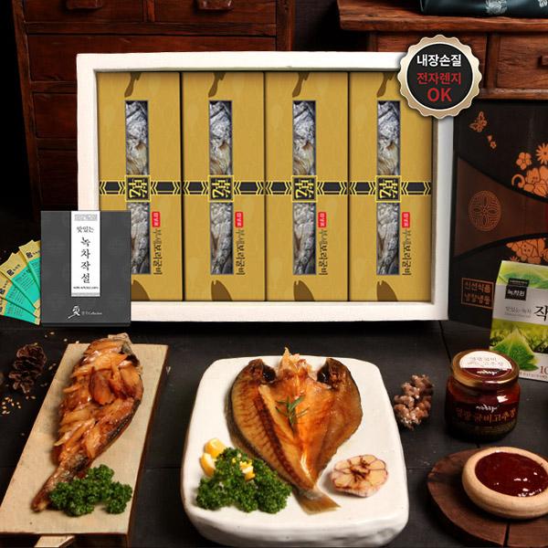 Steamed Barley Corvina Luxury Special (4 Fish, Cleaned / With Green Tea Jakseol4) product image