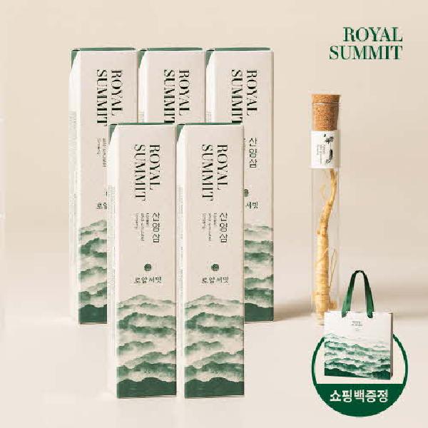 Premium Gift Royal Summit 5 Years Wild Ginseng Single Root 5 Boxes product image