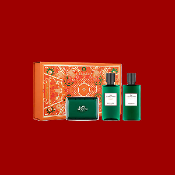HERMES Eau d'Orange Verte トラベルポーチ 希少 HERMES エルメス Eau D`Orange Verte ポーチ - メルカリ