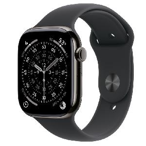 Apple Watch 11(GPS + Cellular)46mm Slate Titanium Black Sport Band M/L product image