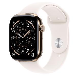 Apple Watch 11(GPS + Cellular)46mm Gold Titanium Light Blush Sport Band S/M product image