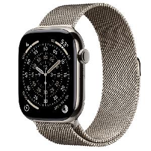 Apple Watch 11(GPS + Cellular)46mm Natural Titanium Milanese S/M product image