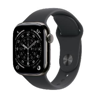 Apple Watch 11(GPS + Cellular)42mm Slate Titanium Black Sport Band M/L product image