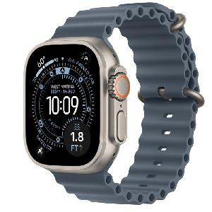 Apple Watch Ultra 3 49mm Natural Anchor Blue Ocean Band product image