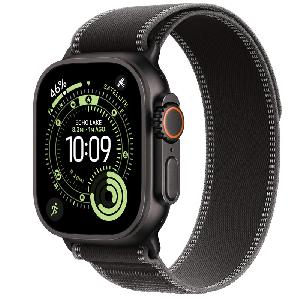 Apple Watch Ultra 3 49mm Black Black/Charcoal Trail Loop SM product image