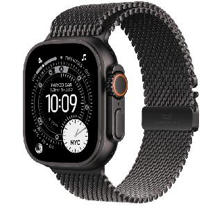 Apple Watch Ultra 3 49mm Black Titanium Milanese Loop M product image