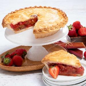 Classic Fruit Pie- Strawberry Rhubarb Pie product image