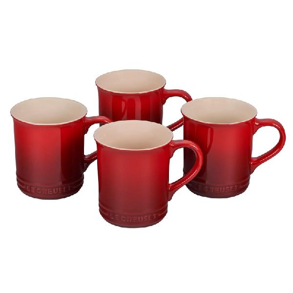 Vancouver Mugs, Set of 4- Cerise product image